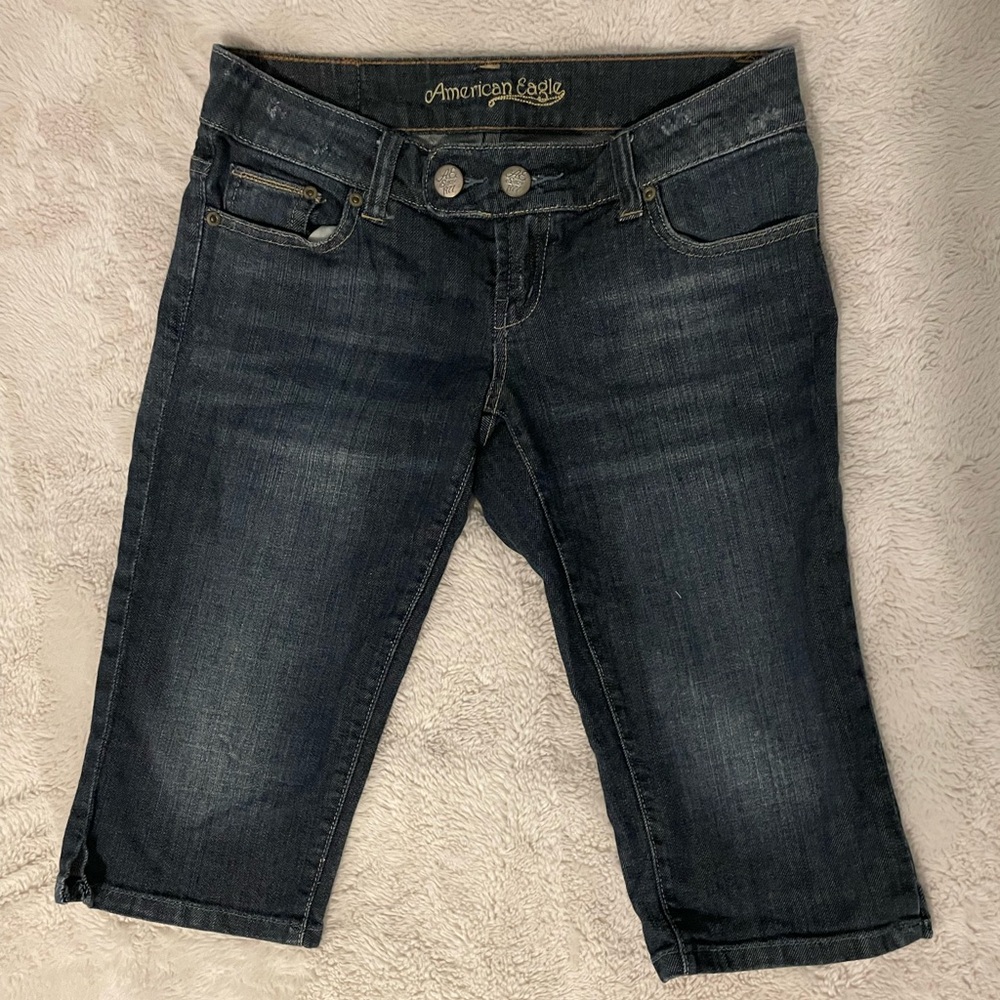 Vintage American Eagle Capri Shorts